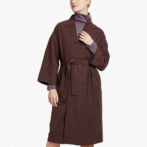 𝅺prologue Burgundy Coat - Picture 1 of 11